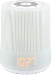 SOUNDMASTER, SoundMaster UR230WE UKW Radiowecker Stimmungslicht Weiß, Soundmaster Radiowecker »UR230WE Weiss«