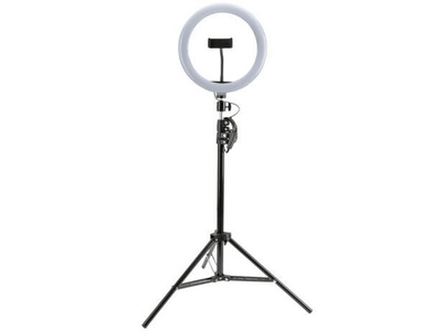 4smarts, 4smarts LED Selfie Tripod XL LoomiPod Ringleuchte / Ringlicht, 
