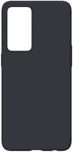 Oppo, Oppo - Reno8 Lite Protective Case Silikon Hardcase Hülle (3063024) - Schwarz, 