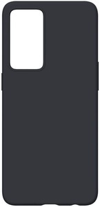 Oppo, Oppo - Reno8 Lite Protective Case Silikon Hardcase Hülle (3063024) - Schwarz, 