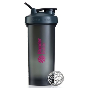Blender Bottle, 45oz / 1300ml BlenderBottle Pro45, Grey/Pink, 