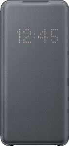 Samsung, Samsung Led View - Booklet (Passend für Modell: Samsung Galaxy S20), Samsung - Smart LED View Cover (Galaxy S20), Bookcase für Smartphone, Grau