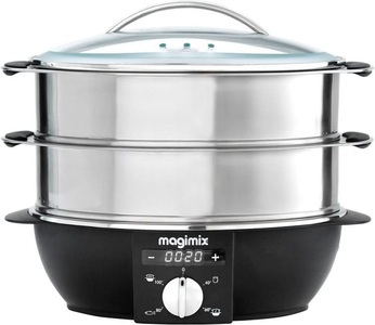 Magimix, Magimix Dampfgarer 111582, Farbe: Silber, Magimix Multifunktionsgarer