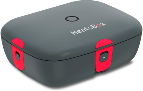 Koenig, Koenig B00148 Lunchbox HeatsBox Style grau, Koenig B00148 Lunchbox HeatsBox Style grau