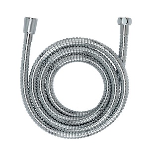 Wenko, WENKO Duschschlauch Edelstahl 125 cm silber Brauseschlauch, 
