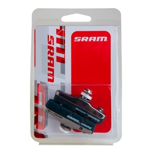 SRAM, SRAM Force Bremsbeläge mit Halterung schwarz 2019 Felgenbremsbeläge, SRAM Brake Pad with Holder Force Pair Bremsgummis