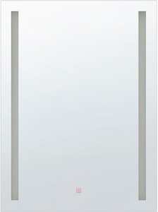 Beliani, Beliani Badspiegel mit LED-Beleuchtung rechteckig 70 x 90 cm MARTINET, Beliani Badspiegel mit LED-Beleuchtung rechteckig 70 x 90 cm MARTINET