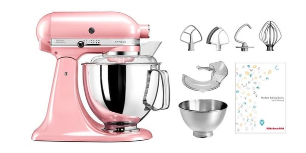 KITCHENAID, Kitchenaid Artisan KSM200 Küchenmaschine Swiss Edition pink, KitchenAid Küchenmaschine KSM200 Pink