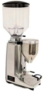 SPC, SPC Elektronische Kaffeemühle Kegelmahlwerk aluminium, 