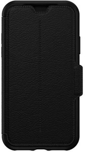 OTTERBOX, Otterbox iPhone Xs / X Echtleder Tasche Strada Series Schwarz (77-59630), 