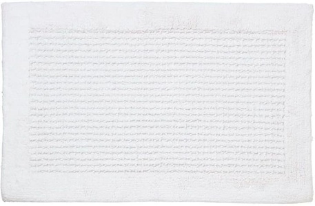 diaqua Badteppich Waffle weiss
