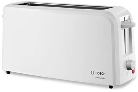 Bosch, Bosch CompactClass - Toaster (Weiss/Hellgrau), Bosch Toaster TAT3A001