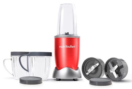 Nutribullet, Nutribullet Extractor 12-teilig 600W Mixer rot, nutribullet Elektrisches Rührwerk »Nutribullet Nährstoffextraktor 600W, rot, 12-teilig«