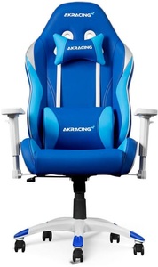 AKRacing, AKRacing Gaming-Stuhl »Gaming Chair«, AKRacing Gaming-Stuhl California Blauweiss