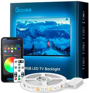 Govee, Govee TV LED Backlight RGB 46'-60' Bluetooth Leuchtmittel, RGB Bluetooth LED Backlight für 46?- 60? Fernseher, LED-Streifen
