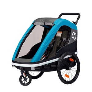 Hamax, Hamax - Veloanhänger/Kinderwagen Avenida ''Twin'' für 2 Kinder, Hamax Avenida 2-Sitzer