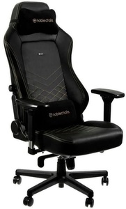 NOBLECHAIRS, Noblechairs Hero - Gaming Stuhl (Schwarz/Gold), Noblechairs Hero - Gaming Stuhl (Schwarz/Gold)
