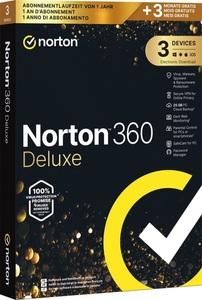 undefined, Norton 360 Gold 25Gb 3 Device 15Mo [PC/Mac/Android/iOS] Physisch (Box), Norton Norton 360 Deluxe GOLD Ed. Box, 3 Device, 15 Monate