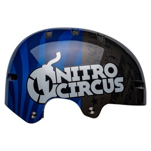 Bell, Bell Local Helm blau/schwarz 2022 55-59cm Dirt & BMX Helme, Bell Local Velohelm eisblau