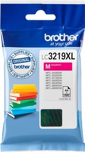 Brother, Original Tintenpatrone magenta Brother LC-3219XLM, Brother Tintenpatrone, rot, XL, LC-3219XLM, (1500 Seiten)