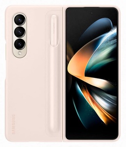 Samsung, Samsung Galaxy Z Fold4 Standing Cover with Pen - Sand Hülle, 