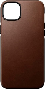 Nomad, Nomad - iPhone 14 Plus MagSafe Echtleder Hülle Rugged Case (NM01280385) - Braun, Nomad Back Cover Modern Leather iPhone 14 Plus Braun