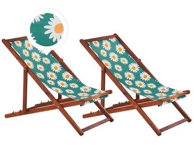 Beliani, Beliani Anzio Sonnenliege, Beliani - Liege aus Polyester Modern ANZIO, One Size, Grün