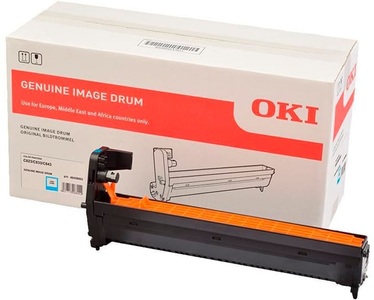 OKI, Original Trommeleinheit cyan OKI 46438003, Oki Fotoleitereinheit, blau, 46438003, (30'000 Seiten)