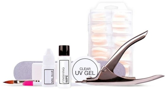 RIO, Rio - Gelnägel-Set UV Nail Gel Nail Extension Kit, 
