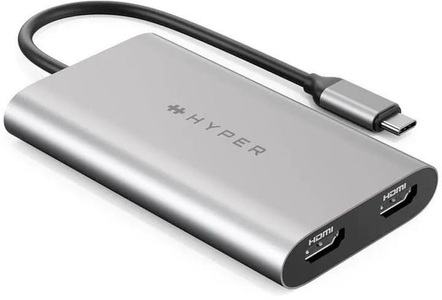 Targus, Targus USB-C? Adapter [1x USB-C? - 2x HDMI®] HDM1-GL, HYPER Adapter Dual 4K USB Type-C - HDMI