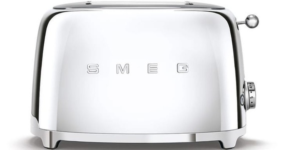 SMEG, Smeg 50´s Retro Style - Toaster (Chrome), SMEG Toaster 50'S Retro Style TSF01SSEU Metall