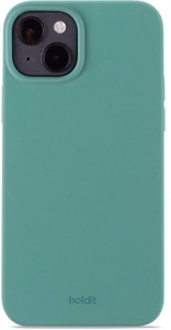 Holdit, Silikon Case Handy-schutzhülle 17 Cm (6.7 Zoll) Cover Grün Unisex Grün 17, Holdit Back Cover Silicone iPhone 14 Plus Grün