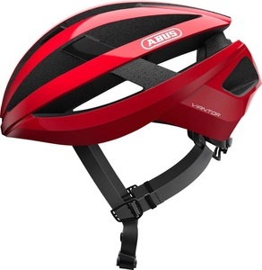ABUS, Abus Viantor Velohelm hellrot, ABUS Velohelm Viantor - Racing Red (Grösse: S (51-55 cm))