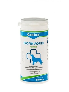 Canina, Canina Biotin Forte Pulver, 200g Ergänzungsfuttermittel, Canina® Biotin forte