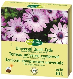 Mioplant, Mioplant Universal Quell-Erde, 10 l Pflanzerde, Mioplant Universal Quell-Erde, 10 l Universalerde