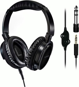 Thomson, Thomson HED4508 HQ TV Kopfhörer Over Ear Headset, Lautstärkeregelung, Schwenkbare Ohrmuscheln Schwarz, 