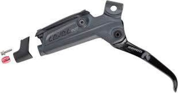 SRAM, SRAM Level TLM Bremshebel Aluminium inkl. Oliven/Stutzen dunkelgrau 2019 Scheibenbremshebel, SRAM Disc Brake Lever - Level TLM Bremshebel