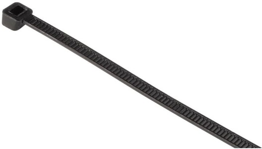 HAMA, Hama Kabelbinder Kunststoff Schwarz flexibel (L x B) 20 cm x 0.48 cm 50 St. 00020560, 