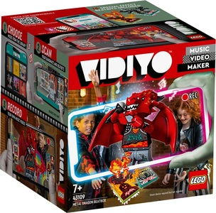 LEGO, 43109 Vidiyo Metal Dragon BeatBox, Konstruktionsspielzeug, LEGO® VIDIYO 43109 - Metal Dragon BeatBox