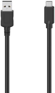 HAMA, Hama USB-C-Kabel; USB-A-Stecker - USB-C-Stecker; USB 2.0; 480 Mbit/s; 0;75 m Kabel, 