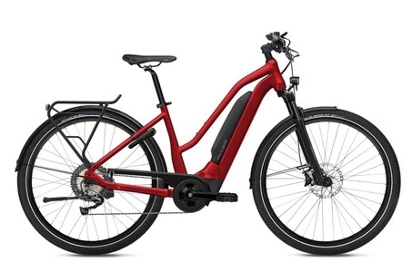FLYER, FLYER Upstreet5 5.10 E-Bike rot, FLYER Upstreet5 5.10 E-Bike 25km/h rot