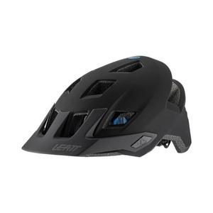 Leatt, Leatt 1.0 All Mountain Radhelm (Größe S, Schwarz), Leatt MTB 1.0 MTN Velohelm schwarz