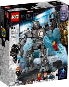 LEGO, 76190 Marvel Super Heroes Iron Man und das Chaos durch Iron Monger, Konstruktionsspielzeug, LEGO® Marvel Super Heroes? 76190 - Iron Man und das Chaos durch Iron Monger
