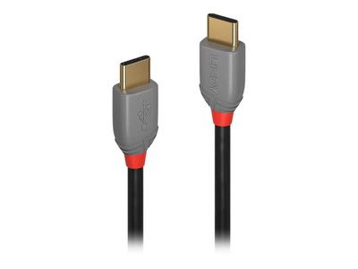 Lindy USB 2.0 Typ C Kabel Anthra Line 1m