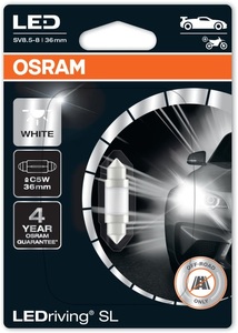 Osram, Osram LED Retrofit C5W Autolampe, OSRAM LEDriving SL C5W SV8.5-8 Motorrad/PKW