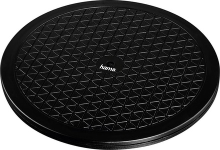 HAMA, Hama 49591 Universal Rotary Plate L - Universal Drehteller (Schwarz), 