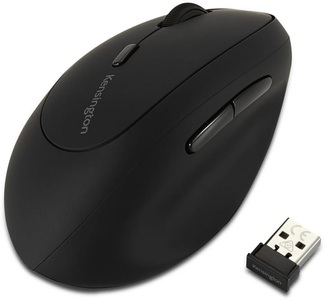 Kensington, Kensington Pro Fit Ergo Wireless Mouse - Maus - ergonomisch - Für Linkshänder - 6 Tasten - kabellos, Kensington Ergonomische Maus Pro Fit Left-Handed Ergo Wireless