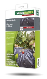 undefined, Erdbeer-Folie, Windhager Unkraut- und Erdbeerfolie | 10 m × 1.5 m