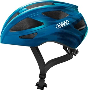 ABUS, ABUS Macator Helm steel blue 2020 S | 51-55cm Rennvelohelme, ABUS Macator Velohelm - Steel Blue (Grösse: S (51-55 cm))