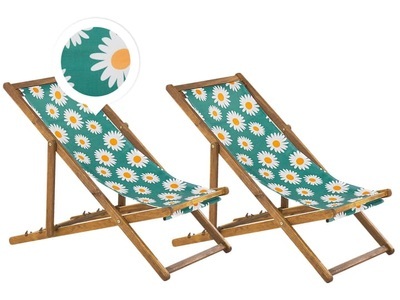 Beliani, Beliani Anzio Sonnenliege, Beliani - Liege aus Polyester Modern ANZIO, One Size, Grün